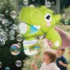 Bubble Wands,Interactive Leak-Proof Party Favors Dinosaur Machine,for Kids Boys Girls Child Teens Parks Beaches Backyards Amusement view 3