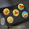 10 Pcs Chinese Horse Coin 2026 Year of The Horse Zodiac Coin Gold Chinese Lucky Coin for Lunar Year Zodiac Blessing Souvenir Gifts with Protective Case view 2