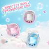 Kuitmor Cute Ethereal Case Compatible with Tamagotchi Uni, Semi-Transparent Frosted Silicone Cover, Cute Protective Skin with Stickers and Beaded Chain Accessories view 2