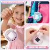 Kuitmor Cute Ethereal Case Compatible with Tamagotchi Uni, Semi-Transparent Frosted Silicone Cover, Cute Protective Skin with Stickers and Beaded Chain Accessories view 4