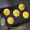 10 Pcs Chinese Horse Coin 2026 Year of The Horse Zodiac Coin Gold Chinese Lucky Coin for Lunar Year Zodiac Blessing Souvenir Gifts with Protective Case view 2