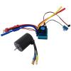 Welsdolk Upgraded 120A ESC with 3650 3900KV Brushless Motor Combo for Remote Control Car Upgrade view 2