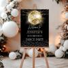 Disco Ball Welcome Canvas, Gold Disco Ball Theme, 70S Retro Disco Party Banner, Editable & Printable Sign, Birthday Graduation Decor Poster view 4