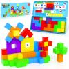 Minecftoy Magnetic Blocks Mini Travel Essentials Toddler Toys with Case Set, Kids Magnet Building Blocks Sensory Montessori Autism Toys for 3+ Boys & Girls Birthday Gifts view 1