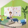 HRVEOCEI 6-Piece Foam Climbing Blocks for Toddlers,Climb & Crawl Climber Toys for Kids' Indoor Climbers & Play Structures,Soft Play Set for Toddlers 1-3 view 1