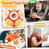 Chilvil Busy Cube Busy Board for 1 Year Old, Easter Basket Stuffer Gift Montessori Sensory Toys Airplane Car Travel Activities for 12-18 Month Boy Girl Gifts Valentine Day's Gifts for Baby Toddler view 3