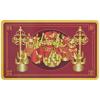 Fengshuibringluck Feng Shui 3 Celestial Guardians Card with Ksiddigarbha's Implements Good Luck and Fortune Warding Off Evil New Year Amulet Plastic Card view 1