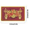 Fengshuibringluck Feng Shui 3 Celestial Guardians Card with Ksiddigarbha's Implements Good Luck and Fortune Warding Off Evil New Year Amulet Plastic Card view 2