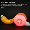 LIOOBO Pull Learning Walker Snail with Mechanics Educational Traction for Boys and Encouraging Early Balance and Crawling Skills Random Color view 2
