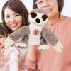 BRIGHTFUFU Realistic Sloth Animal Hand Puppet for Educational Interactive Plush Hand Puppet for Storytelling Companion Bonding Play Doll Gray Sloth view 2