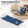 BlueWood Cushion for Climbing Arch, Montessori Philosophy Soft and Non-Slip Pillow for Kids, Pikler Cushion for Reading, Playing, Games, Parties (Space) view 2
