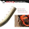 Jendfert 250 300 350 400 450 500 MM Portable Tree Climbing Spikes, Tree Climber Equipment for Tree Work/Picking Fruit/Outdoor Jungle, Adjustable Tree Climbing Training Set(400mm/15.7) view 4