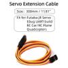 Cecicebb 10 Pieces Servo Extension Cable Servo Extension Cord Male to Female Rc Wire Cable Connectors 11.8 inch for JR Futaba RC Car Airplanes view 3