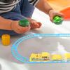 Abaodam Electric Rail Train Set for Safe Assemble with Track Educational S Puzzle Train Model Home Decoration Imaginative Layout Building for Boys view 3
