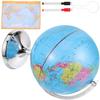 Gatuida Terrestrial Globe Model for Desktop Earth Globe with Rotating Stand Plastic for Students Home Office Decor view 1