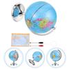 Gatuida Terrestrial Globe Model for Desktop Earth Globe with Rotating Stand Plastic for Students Home Office Decor view 4