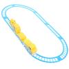 KONTONTY Electric Train Set for Creative Spliced Tracks Rail Train Set for Imaginative Play and Home Decoration Suitable for Boys and view 1