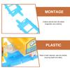KONTONTY Electric Train Set for Creative Spliced Tracks Rail Train Set for Imaginative Play and Home Decoration Suitable for Boys and view 4