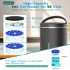 DAWNBOX 3ml Peptide Fridge Case Vial Insert, Fits 32oz Hydrapeak Food Jar  Holds 48 Vials, Peptide Case for Fridge/Peptide Travel Cases TSA Approved  Fits 4.3 Inch Diameter Jar (Jar Not Included). view 2