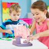Kids Ice Cream Maker - 370g Soft Serve Ice Creams Machine, Manual Hand Crank frozens Dessert Maker, Quick Results Ices Cream Sorbet Yogurt Creator | icces Creams Toy Appliance For Summer Parties view 2