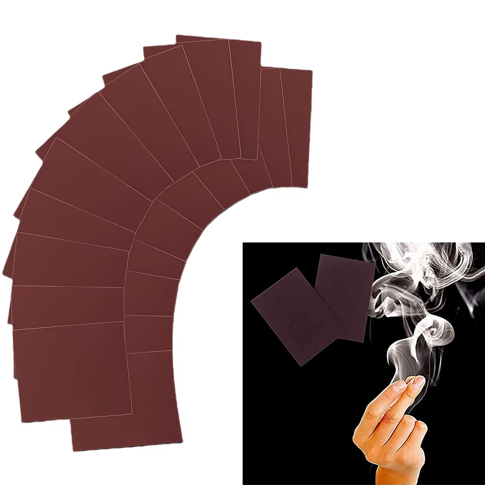 30Pcs Finger Smoke Magic Trick,Magic Prop Tool Ultimate Magic Kit Cool Close-Up Magic Trick Finger's Smoke Hell's Smoke Stage Stuffs Fantasy Props