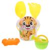 BESPORTBLE Beach Kit with Plastic Sand Shovels Bucket and Animal Molds for Outdoor Play Lightweight Beach for Park Backyard and Party Favors view 1