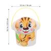 BESPORTBLE Beach Kit with Plastic Sand Shovels Bucket and Animal Molds for Outdoor Play Lightweight Beach for Park Backyard and Party Favors view 2