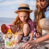 BESPORTBLE Beach Kit with Plastic Sand Shovels Bucket and Animal Molds for Outdoor Play Lightweight Beach for Park Backyard and Party Favors view 3