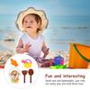 BESPORTBLE Beach Kit with Plastic Sand Shovels Bucket and Animal Molds for Outdoor Play Lightweight Beach for Park Backyard and Party Favors view 4