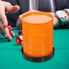 Abaodam Creative Can-Shaped Dice Shaking Cups with Dice and Base Smooth Portable Holder for Bar Party Ktv Games and Home Entertainment view 3