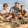 ADTHLIER 1:50 Scale Remote Control Loader - MiniatureConstruction Vehicle, Fully Functional, Realistic Moving Parts, LEDLights, 2.4GHz Frequency, Perfect for Kids and Collectors view 2
