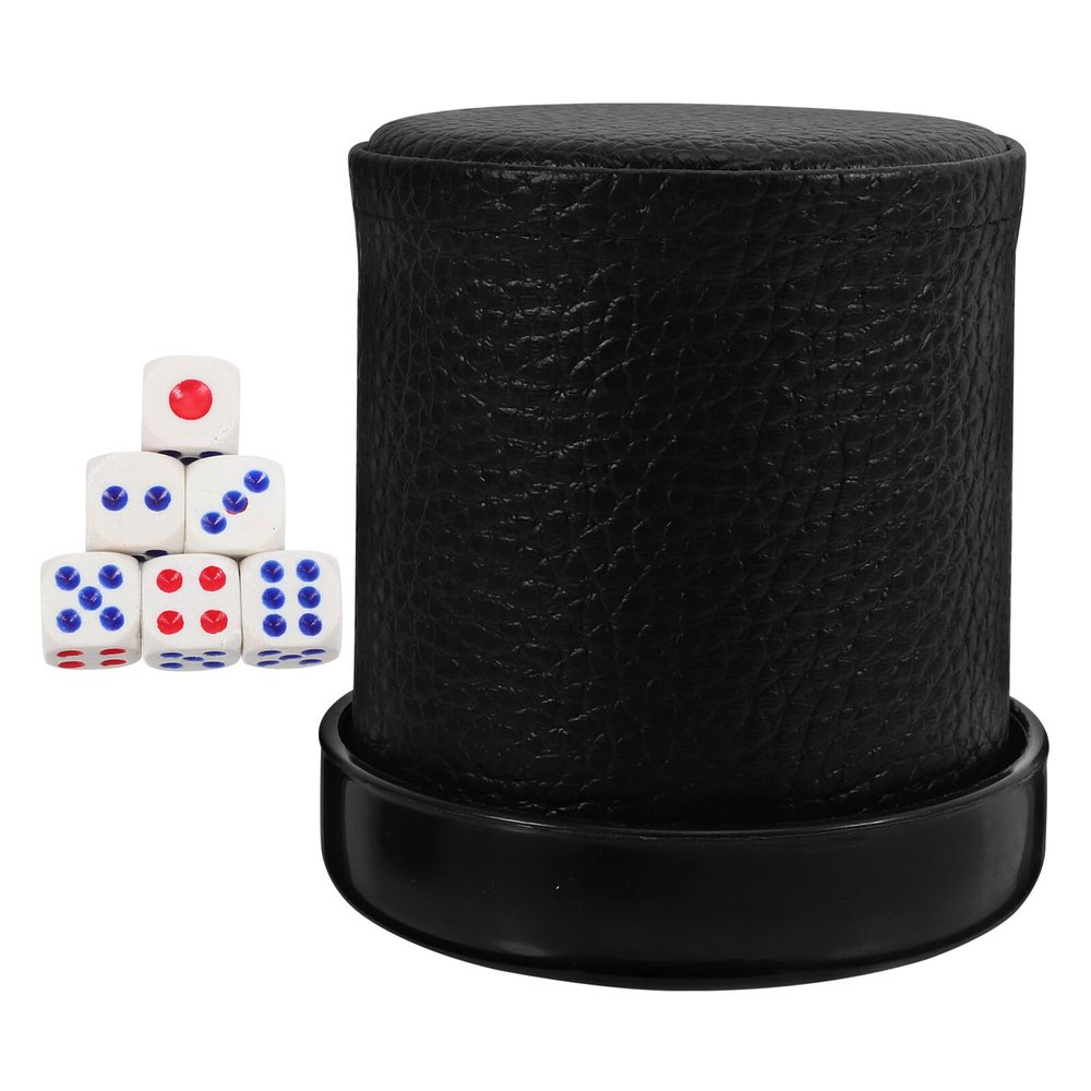 Abaodam Plastic Dice Cup Large Capacity Dice Shaker Container Party Entertainment Indoor Outdoor Use