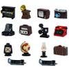 10Pcs Miniature Retro-Themed Home Appliances Random Assorted Resin Camera, Telephone & Television Models, Mini Dollhouse Furniture for DIY, Micro Landscape,Tabletop Display & Creative Craft Projects view 1