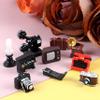 10Pcs Miniature Retro-Themed Home Appliances Random Assorted Resin Camera, Telephone & Television Models, Mini Dollhouse Furniture for DIY, Micro Landscape,Tabletop Display & Creative Craft Projects view 3