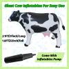 37" Long Inflatable Cow for Inflatable UFO 22" Tall Giant Cow Blow Up Decorations Animals Theme Outdoor Party Indoor Decor view 2