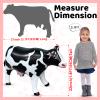 37" Long Inflatable Cow for Inflatable UFO 22" Tall Giant Cow Blow Up Decorations Animals Theme Outdoor Party Indoor Decor view 3