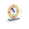 BRIGHTFUFU Wooden Clock Learning for Educational Math Teaching Clock Model Creative Cognitive for Classroom Telling Development and Imagination view 4