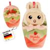 Heless Monster Styles 7523 - Doll sleeping bag in matcha design with strawberries, with loop, kawaii set for monsters size 15 cm view 1