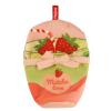 Heless Monster Styles 7523 - Doll sleeping bag in matcha design with strawberries, with loop, kawaii set for monsters size 15 cm view 2
