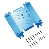 Aluminum Center Transmission Gearbox Skid Plate for Axial for Wraith 90018 1/10 RC Crawler Car(Blue) view 1