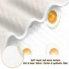 CUPADA Baby Blankets Infant Blanket Boiled Egg Pattern Toddler Blankets Soft Warm Personalized Nap Blanket for Daycare Stroller Cover view 3