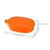 ORFOFE 6pcs Dollhouse Accessory Miniature Lunch Box Model Plastic Simulation Food Container for Dollhouse Dining Scene Display Safe view 2