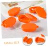 ORFOFE 6pcs Dollhouse Accessory Miniature Lunch Box Model Plastic Simulation Food Container for Dollhouse Dining Scene Display Safe view 4