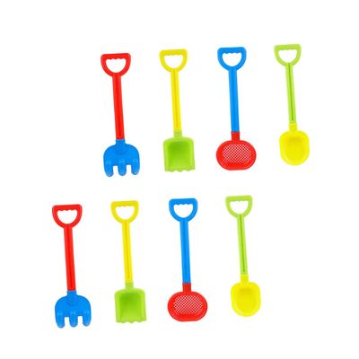 Abaodam Beach Sand with Sand Shovels for Digging and Playing Safe Material for Beach Park Backyard Random Color