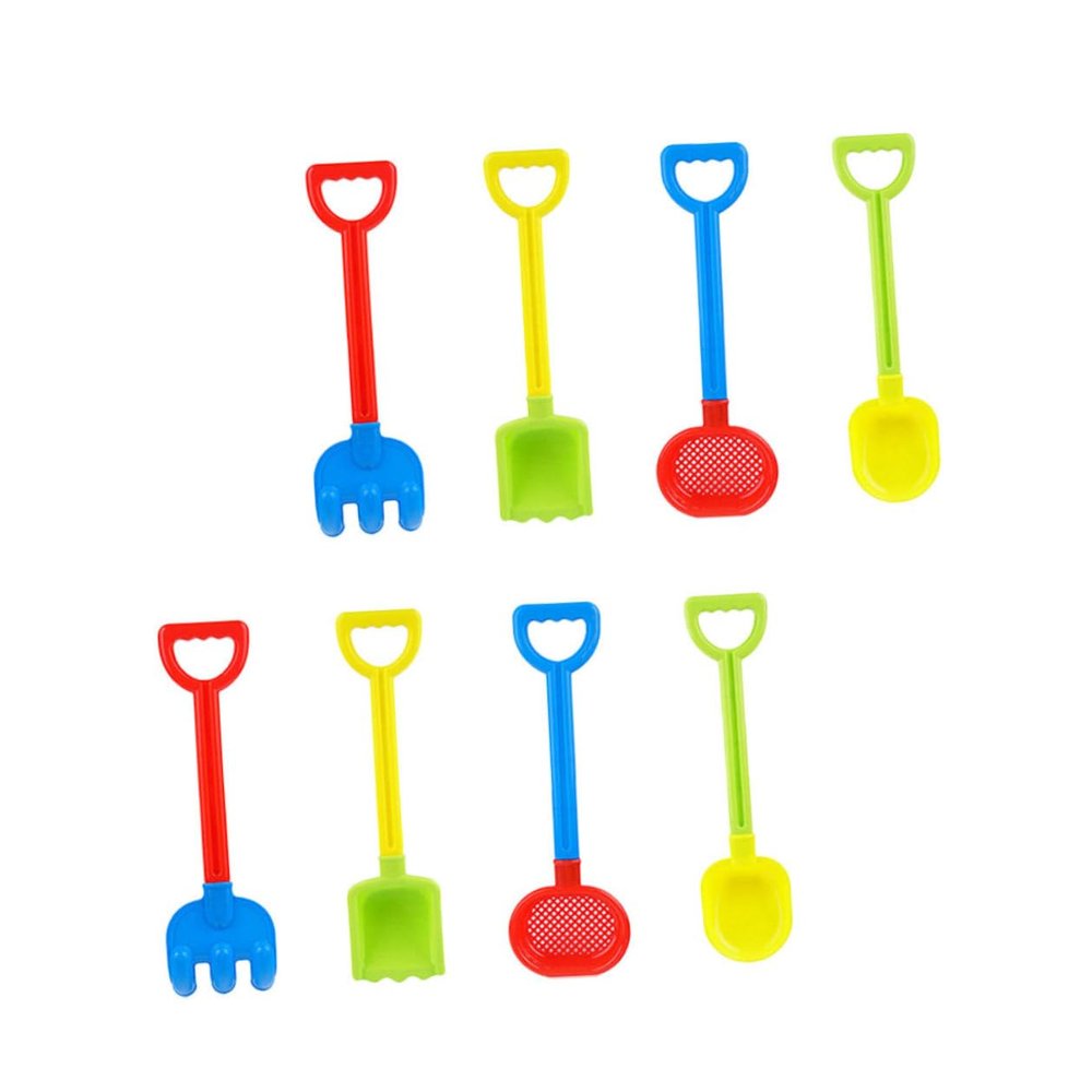 Abaodam Beach Sand with Sand Shovels for Digging and Playing Safe Material for Beach Park Backyard Random Color