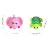 SUPVOX 5pcs Wind Up Animal Cartoon Design Jumping Windup for Boys Party Favors Bulk Random Style and Color Random Color view 2