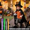 Bubble Sticks | Pack of 24 Halloween Blowing Sticks Set | Handy Bubble Blower Accessories Filling Items for Activities Classroom Outdoor view 2