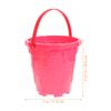 BRIGHTFUFU Sand Set Beach Bucket and Shovel Sandcastle Molds Smooth Safe Edges for Outdoor Play Random Colors Random Color view 3
