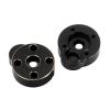 Black Coating Brass Outer Portal Drive Housing Axle Cover 23g for 1/24 1/18 RC Crawler for FMS FCX24 FCX18 (FCX24-01) view 2