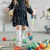 FRCOLOR Cartoon Animal Walker for Months Safe Wood Push Cart for Boys and Removable Pole Learning Walker First Birthday view 3
